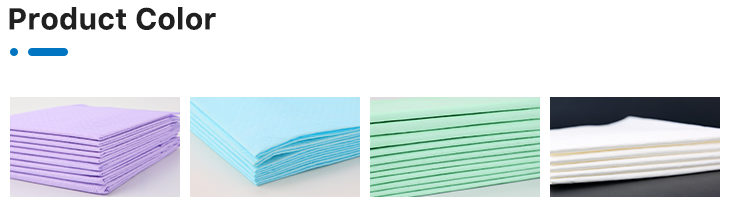 Disposable Nursing Change Underpad with 6Ply Breathable Absorbent Layer in White