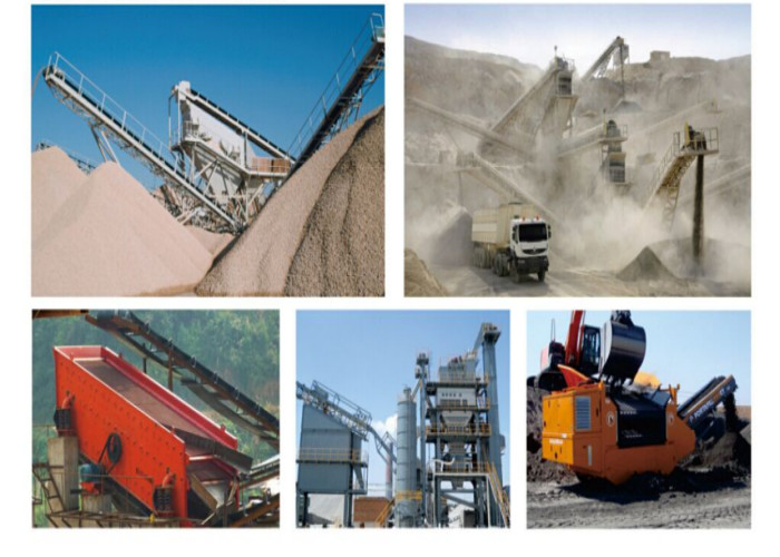 PU Modular Vibrating Screen Mesh Social Media Screening Panel Customized Hole Type