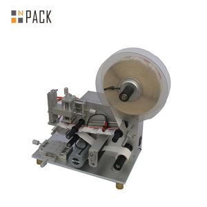 China Manual Glass Wine Bottle Labeling Machine 304/316 Stainless Steel Frame wholesale