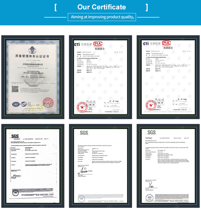 PET Material VOID Security Labels , Custom Tamper Proof Warranty Labels