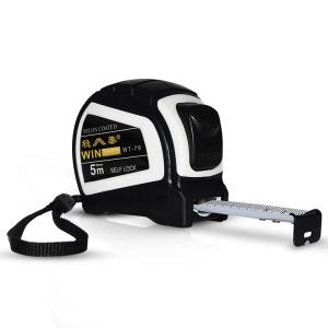China Automatic Locking Steel Tape Measure 5m Metric Scale Nylon Coating wholesale