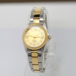 China Folded Edge Classic Mens Metal Watches Stainless Steel Wrap Bands wholesale