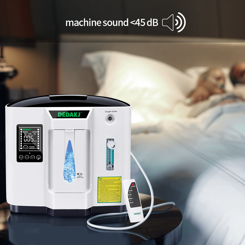 Factory Price Medical Infrared Control 1-7L 90% Portable Oxygen Concentrator Generator