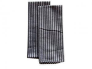 Yarn Dyed Striped Cotton Kitchen Towel Bar Towel Tea Towel Dish Towel , Beige