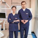 Gender-Neutral Medical Scrubs Uniform Nurse Jackets for Healthcare Workers