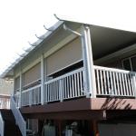 Rainproof Outdoor Zip Track Blinds Suitable For Outdoor Residential Or