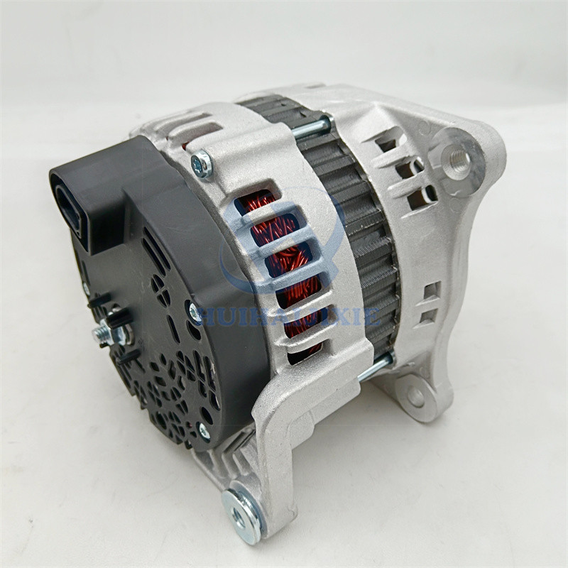 3698351 Excavator Starter Motor Alternator 24 Volts 110 Amps For Cummins Engine ISGE