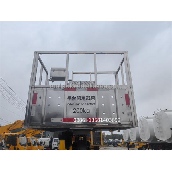 Good Quality New Boom Lift Articulated Truck Mounted Aerial Work Platform Truck