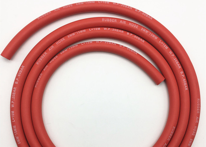 High Pressure 8MM NR & SBR synthetic Rubber Air Hose For Compressor ISO 2398