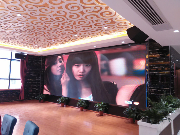 Indoor Full Color Led Display Screen P3 111111dots / sqm High Pixel Rental