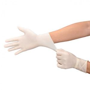 China 12X24CM Powder Free Disposable Medical Latex Gloves With All Certification wholesale
