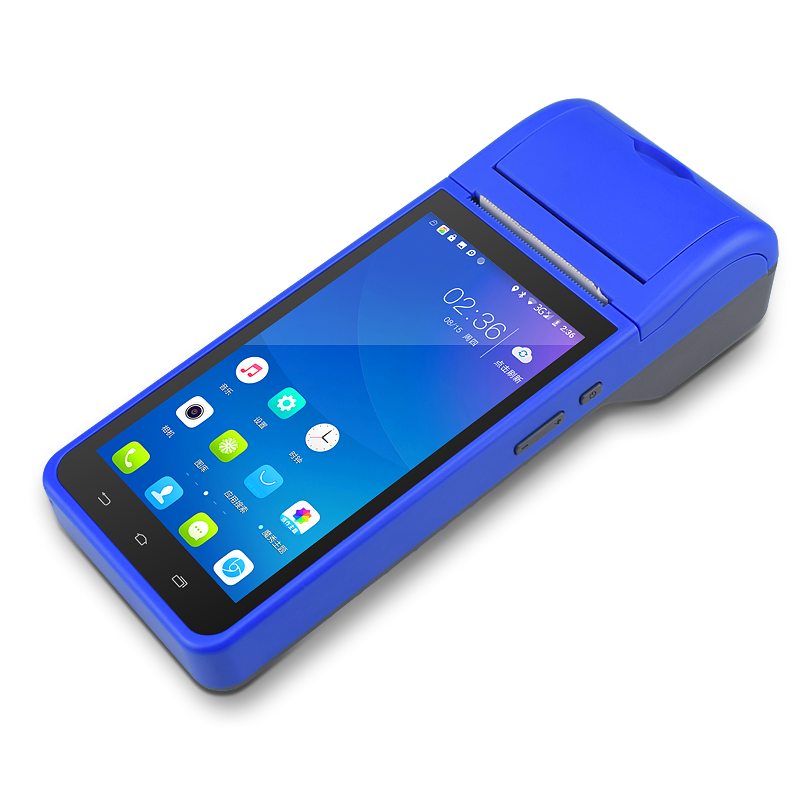 Handheld Mini Dual SIM Cards Payment Mobile POS Terminal All In One POS System with 2D Scanner
