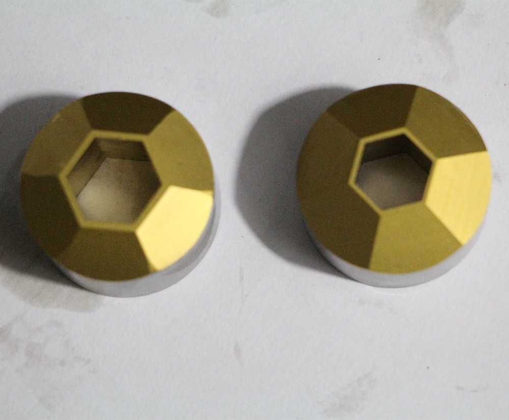 Black And Yellow Coating M2 Hex Trimming Die