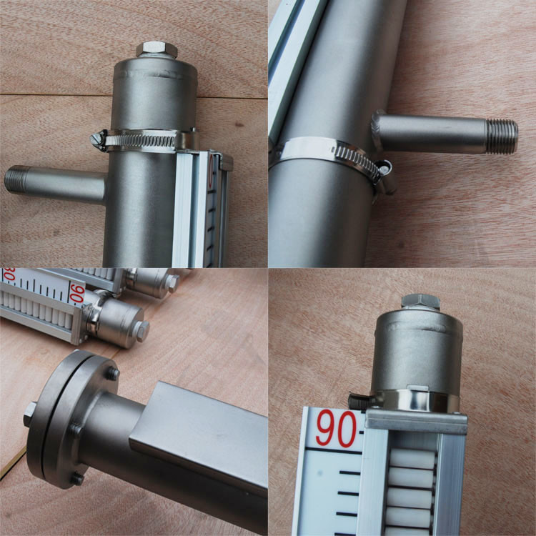 120mm Top Mounted PN2.5 Magnetic Water Liquid Level Meter