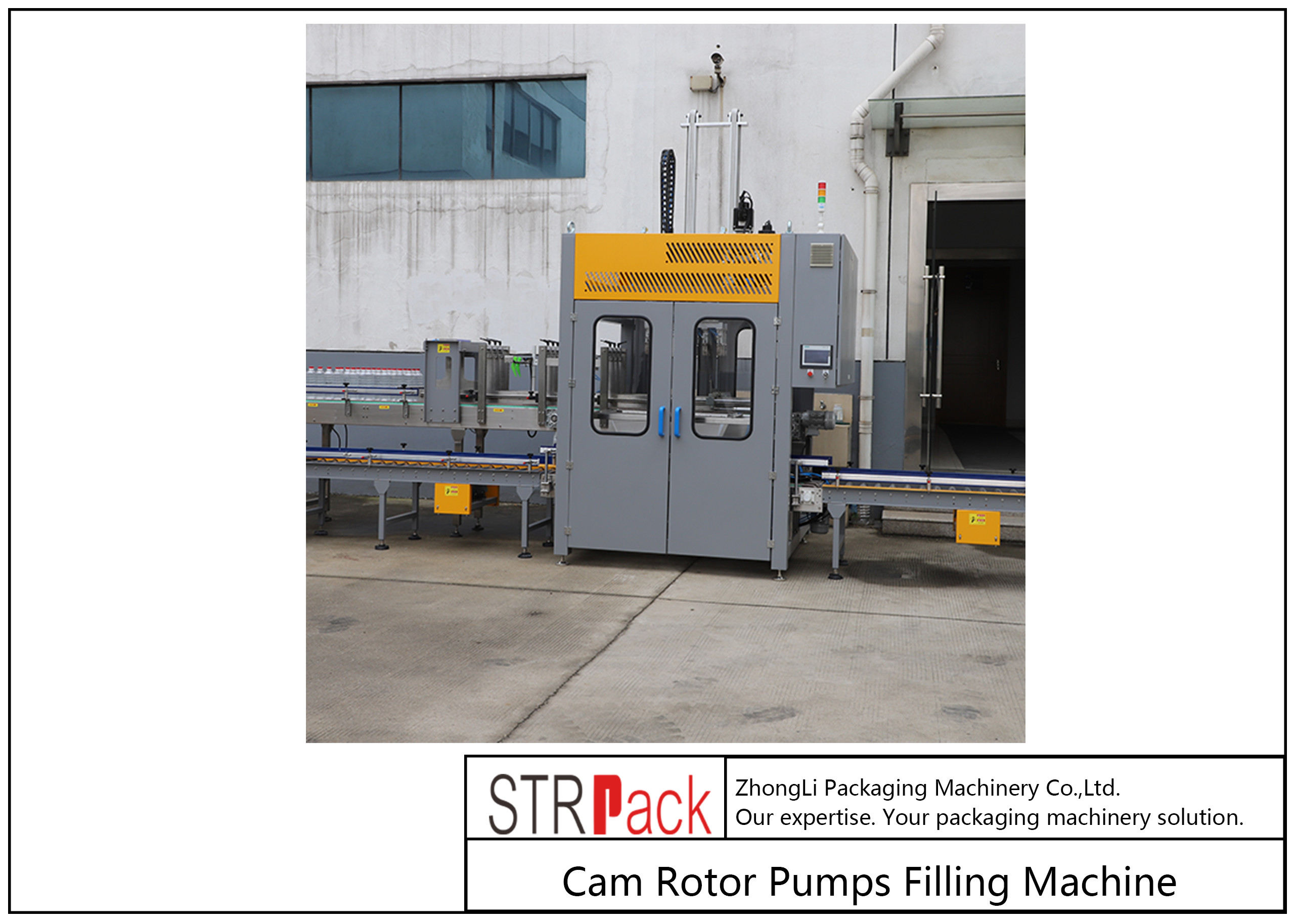 PLC Touch Screen Control Case Packer Machine Pick And Place Type