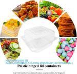 Clear Plastic Take Out Containers,Disposable Clamshell Dessert Container With