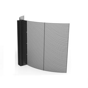 China Curved Indoor Transparent LED Display , Soft LED Video Wall 1920Hz 3840Hz wholesale