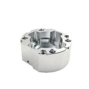 China Customized Industrial CNC Parts Housings Silver Metal Turning Machining Parts wholesale