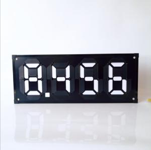 China Aluminum Plastic Digital Gas Price Sign Price Signs Fuel Price Display Board 850*320mm wholesale