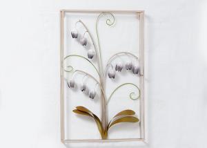 China Rose Gold Contemporary Artistical Metal Wall Art Decor wholesale