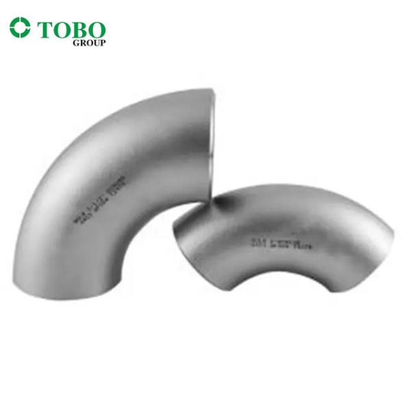 Quality Stainless Steel Pipe Fittings SMLS BW 45° SR Elbow 316L SCH40 12" ASME B16.9 for sale