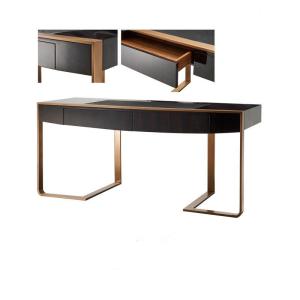 China High End Stainless Steel Computer Desk wholesale