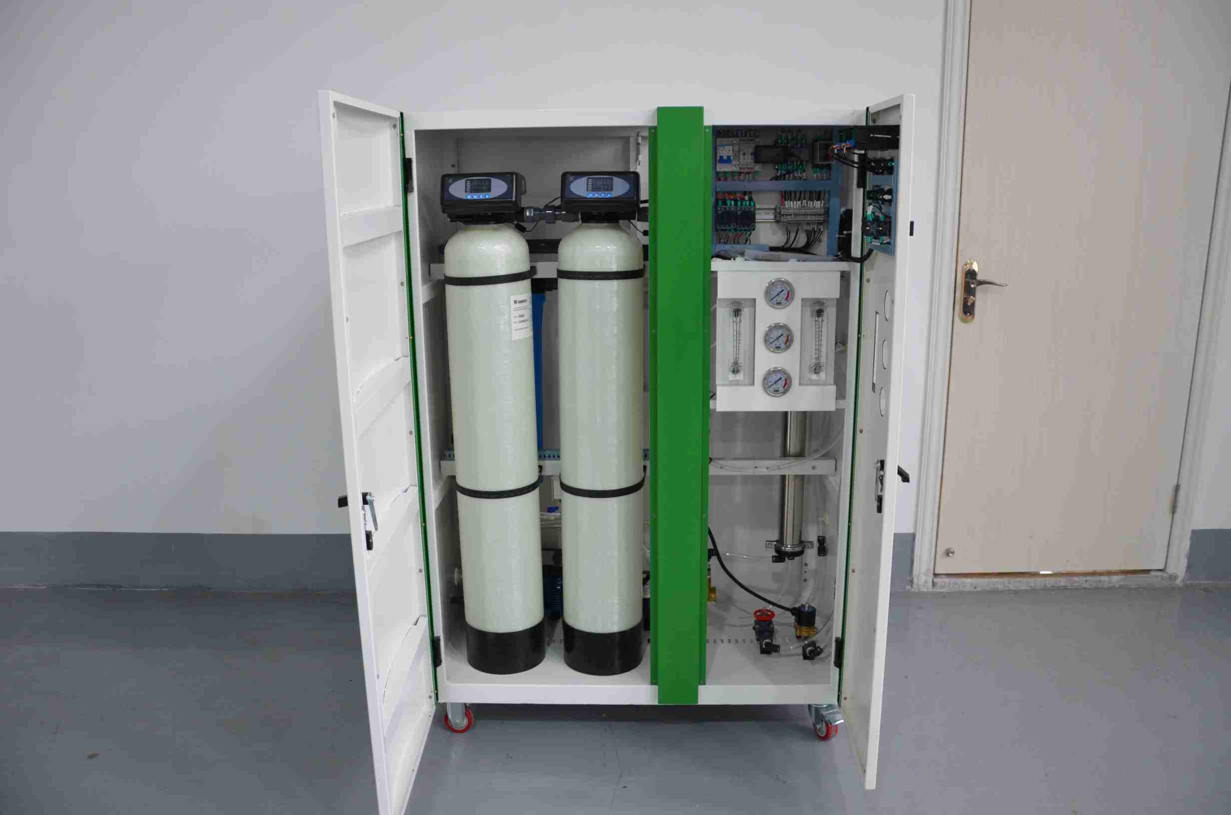 Advanced 1.5KW 100LPH Chassis One Stage Reverse Osmosis Water Treatment System