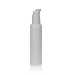 China Semi Opaque White 120ml Opal Glass Bottle Lotion Pump Bottle wholesale