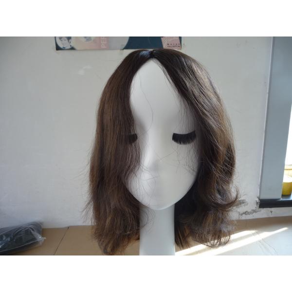 100% European Human Hair Jewish Kosher Wigs 10 Inches - 22 Inches Length