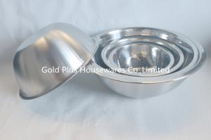 China 22cm Complete Tableware Set Multi Size Seasoning Bowl Stainless Steel Fruit Vegetable Basin wholesale