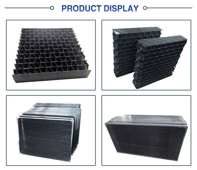 PVC Air Inlet Louver Cooling Tower 2400mm Width 85mm Depth