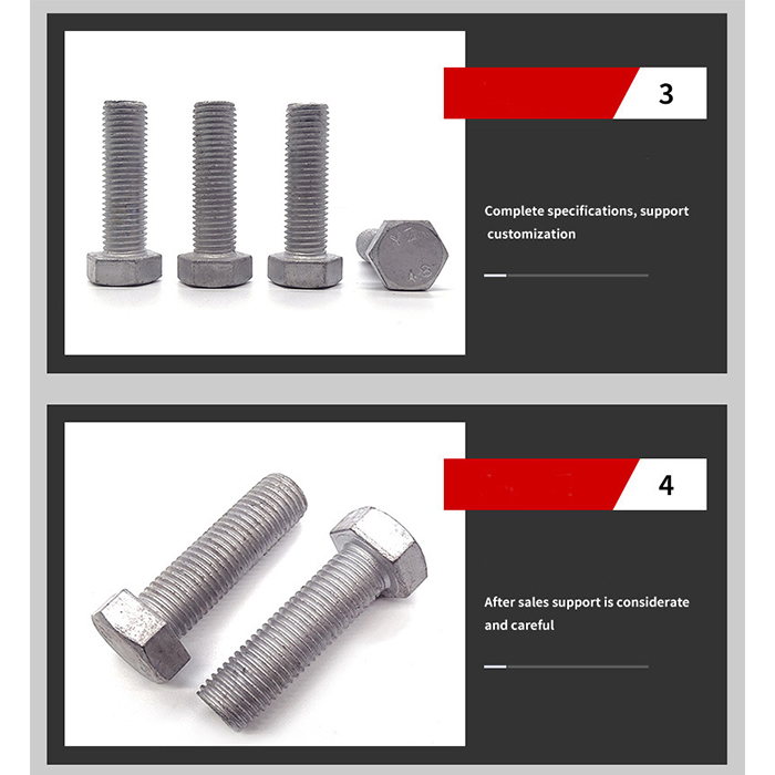 Super Duplex Stainless Steel Hexagon Head Bolts S31803 2205 DIN933 OD M6*20mm D6 with White Finish
