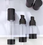 Round Cosmetic Airless Bottle 15ml 30ml 50ml 80ml 100ml 120ml