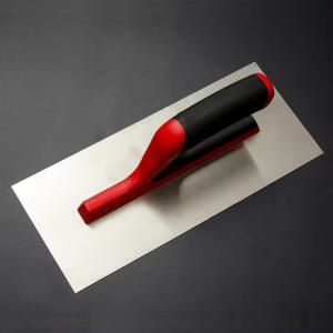 China TPR/PP Handle Carbon Steel Bricklaying Trowel Plastering Trowel wholesale