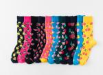 Fruit Style Women's Novelty Socks Snagging Resistance Any Logo Available