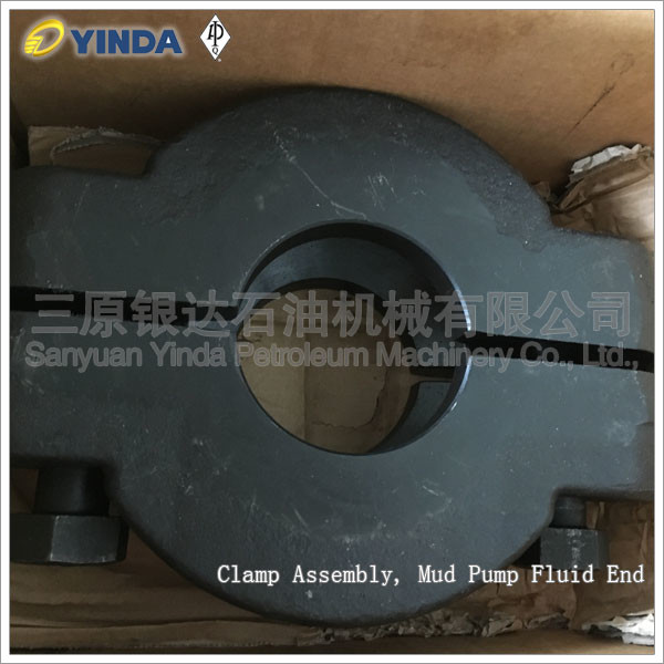 Honghua HHF1600 Mud Pump Clamp Assembly, Mud Pump Fluid End NB101.05.19.00 GH3161-05.22.00 GH3101-05.24.00