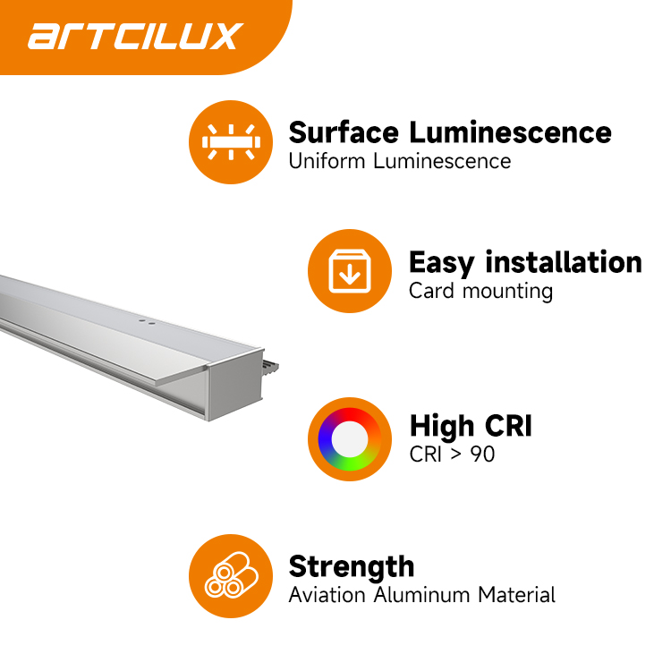 ARTCILUX Indoor LED Light with Selectable Eyes Protecting Design and Touching Sensor