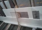Snow White Unique Quartz Countertops , High Hardness Natural Quartz Countertops