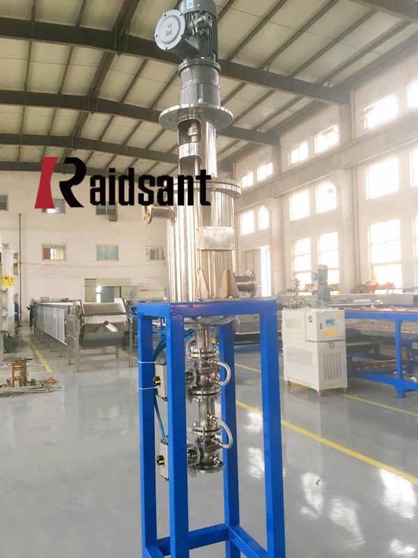 Automatic Cleaning Industrial Pelletizer Liquid Filter For Chemical Materials