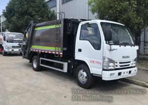 China 4 Ton Japan ISUZU 4X2 600P Compressed Garbage Truck wholesale