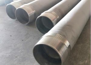 China Stainless Steel Seamless Casing Pipe With Male / Female Threaded End wholesale