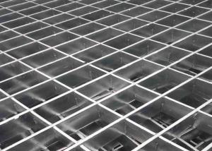 China Plain Weave Welded Steel Grating 50x5mm Galvanized Building Platform wholesale