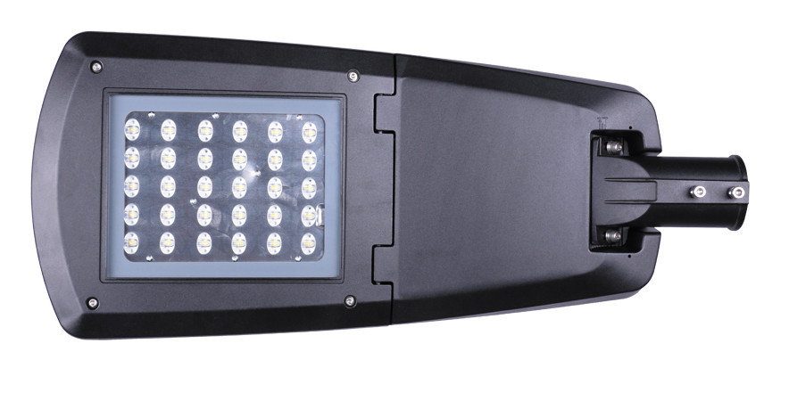 Die Casting Aluminium LED Street Light Housing Black Powder Coating Anti Corrosion