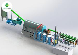 China Small Plastic Pyrolysis Tyre Recycling Plant Full Automatic To Oil wholesale