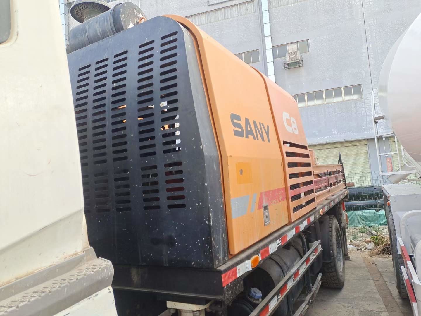 Shacman 10018 Used Truck Mounted Concrete Pumps 300m For Construction
