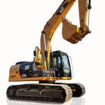 Used Caterpillar 315D Excavator 0.61m³ Bucket Capacity 91kw Rated Power