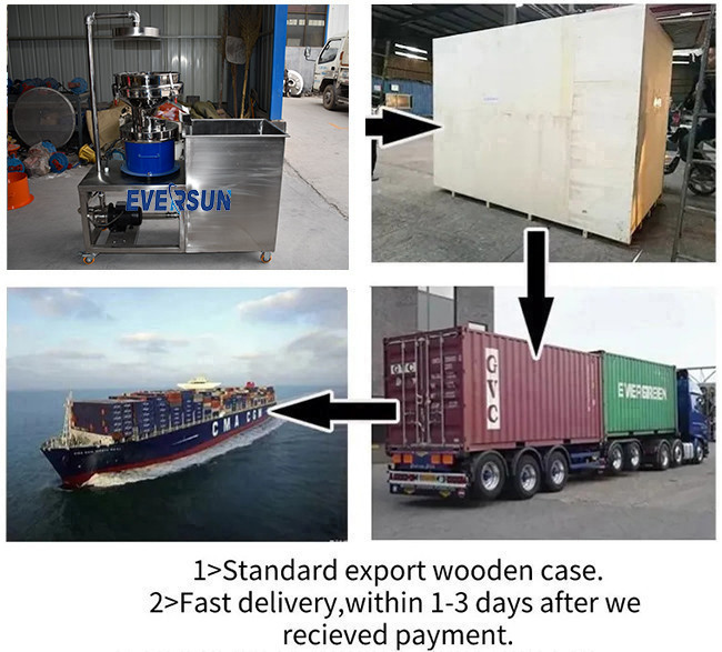 Factory Custom High Frequency Vibrating Screen Stainless Steel Food Grade Slurry Screening