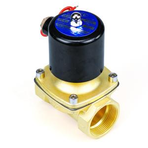 China OEM Electric Brass Solenoid Valve , 2 Way Normally Closed Solenoid Valve For Water Control wholesale