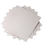 gray cardboard chipboard sheets paper