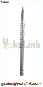 China Galvanized Foundation Screw for Solar power station wholesale